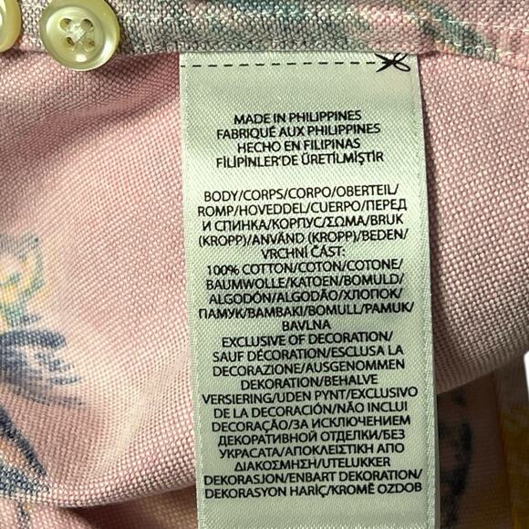 NWT Polo Ralph Lauren Men's Classic Fit Button Down Long Sleeve Hawaiian Shirt L - Picture 6 of 7